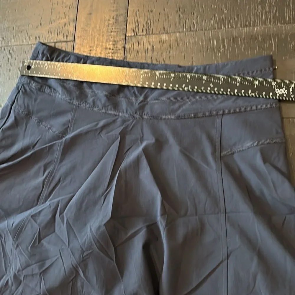 Athleta All Day Skort June All Day Short Navy Blue Size 10 Athletic Tennis Skirt